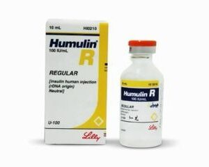 Humulin R: 10mL Vial