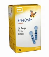 Freestyle 28 Gauge 100ct Lancets